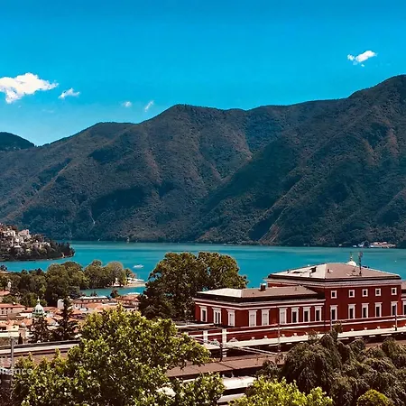 Lakeview Panorama Penthouse With Washer & Dryer Lugano Exterior photo
