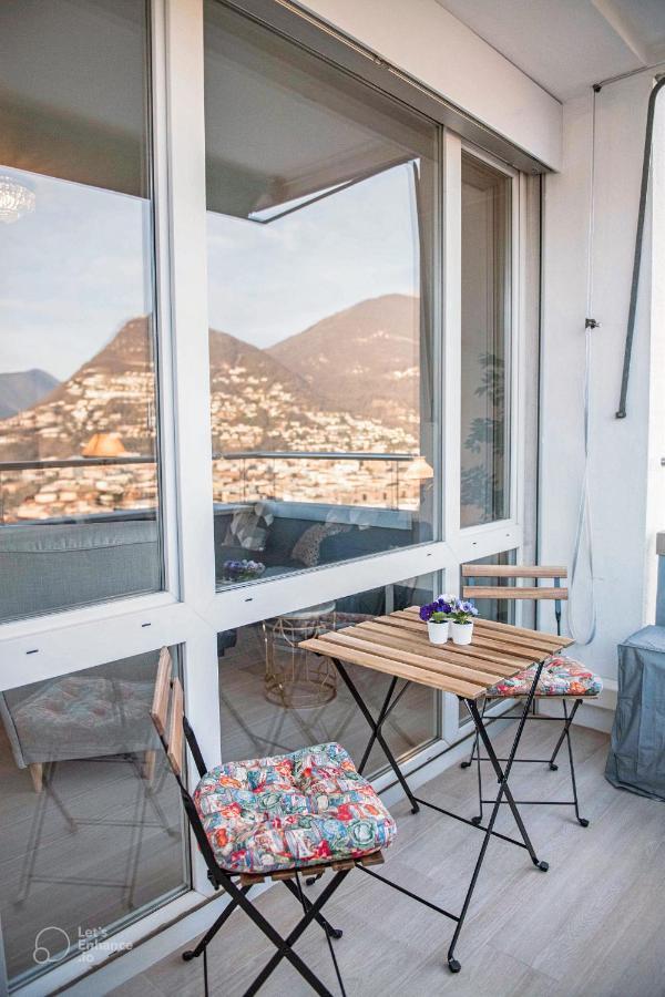 Lakeview Panorama Penthouse With Washer & Dryer Lugano